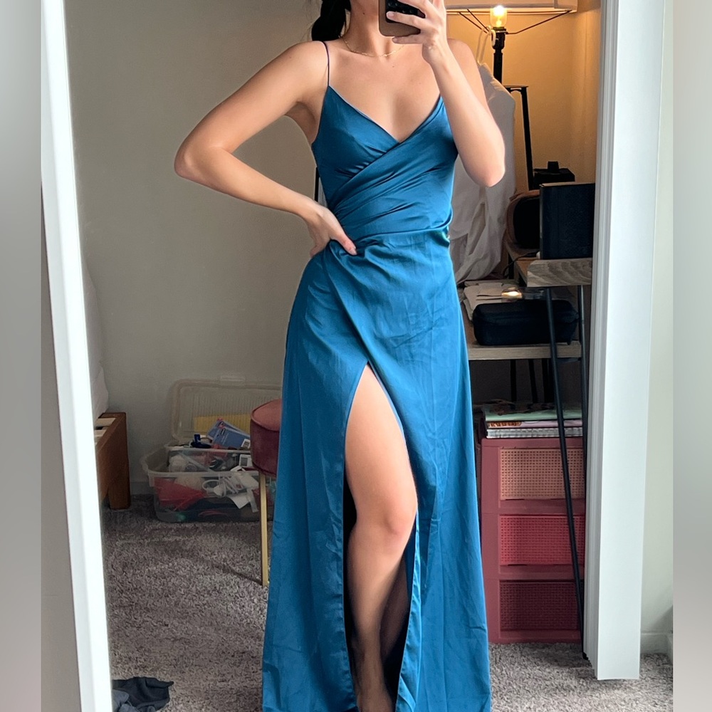 Satin Dress